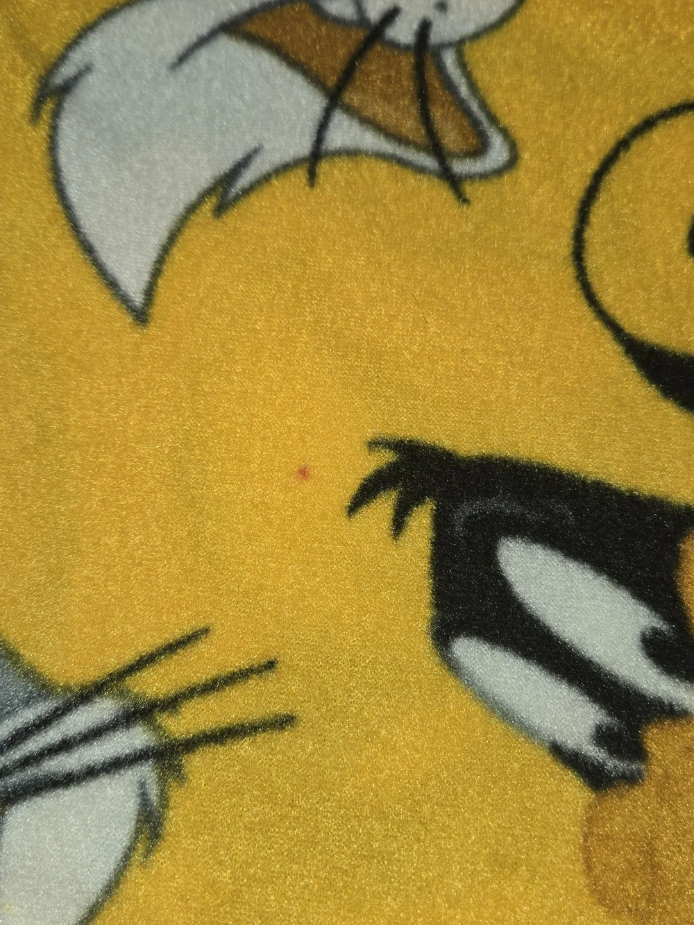 Warner Bros World Abu Dhabi Cartoon Junction Looney Tunes Fleece Blanket